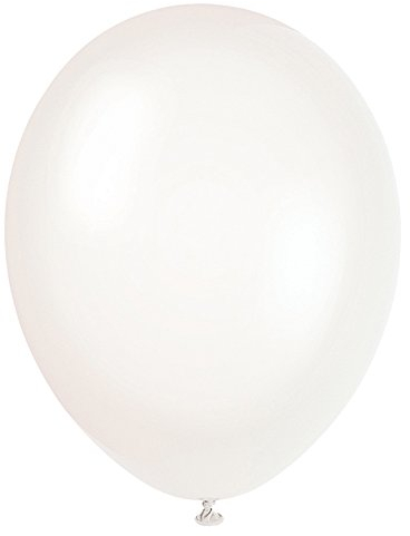 Latex-Party-Luftballons - 30 cm - Transparent - Packung mit 50 Stück, Farblos