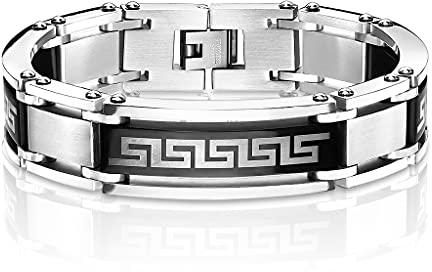 Tapsi´s Coolbodyart® Glieder Armband Edelstahl Tribal 222 x 15 x 5mm
