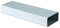 Tubo 120x60 mm lunghezza 1 ml per Aerazione Canalizzata Cappa Cucina in Pvc Colore Bianco
