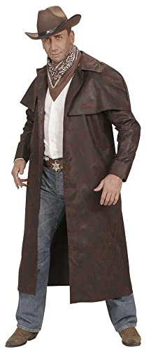 W WIDMANN MILANO Party Fashion - Kostüm Cowboy, Mantel, Ranger, Western, Faschingskostüme für Herren