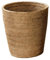 Basket PK Papierkorb Rattan, rattan dunkel H x Ø 33x30cm