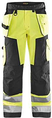 Blakläder Bundhose High Vis Klasse 2, 1 Stück, D128, gelb / schwarz, 156818113399D128