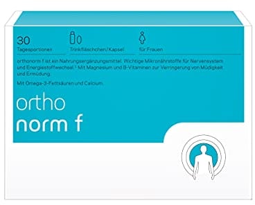 orthomed orthonorm® f 30 Tagesportionen zu je 1 Trinkfläschchen + 1 Kapsel (726g)