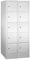 C und P Fächerschrank Schließfachschrank Spind Spindschrank Wertfachschrank, 10 Fächer