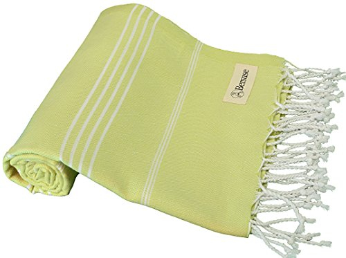 Bersuse 100% Baumwolle - Anatolia Hamamtuch Pestemal - Pistaziengrün