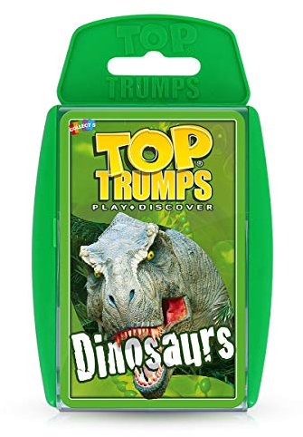Dinosaurs Top Trumps Card Game for 6-10 years