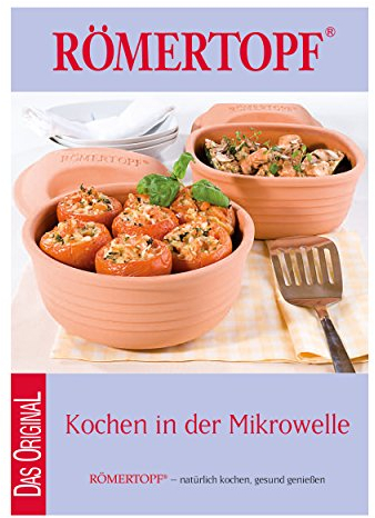 Römertopf 311 51 Mikrowellenkochbuch, Rezeptbuch, Kochen in Der Mikrowelle, Küchenbuch, Papier, weiß, 14.0 x 14.5 x 14.3 cm