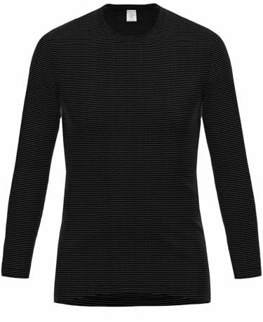 Herren Langarmshirt Jeans Anthrazit 7