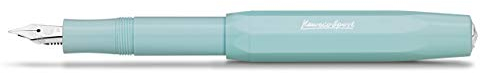 Kaweco Skyline Sport Fountain Pen I Premium Fountain Pen Luxury for Ink Cartridges with High-Quality Steel Nib I Sport Fountain Pen 13.5 cm Mint Nib Width: BB (Extra Wide)