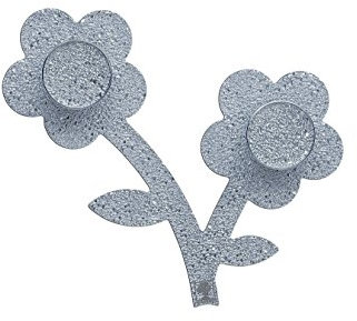 Foppapedretti Porte-Manteau Mural en Forme de Fleur