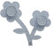 Foppapedretti Porte-Manteau Mural en Forme de Fleur