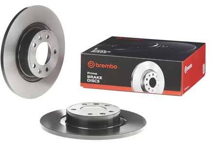 Brembo 08.A615.11 Rear UV Coated Brake Disc, Set of 2
