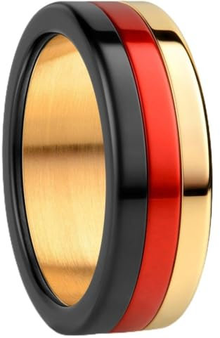BERING Kombiring Arctic Symphony Collection Fan-Edition Fußball-WM Deutschland, Bering Größe:8