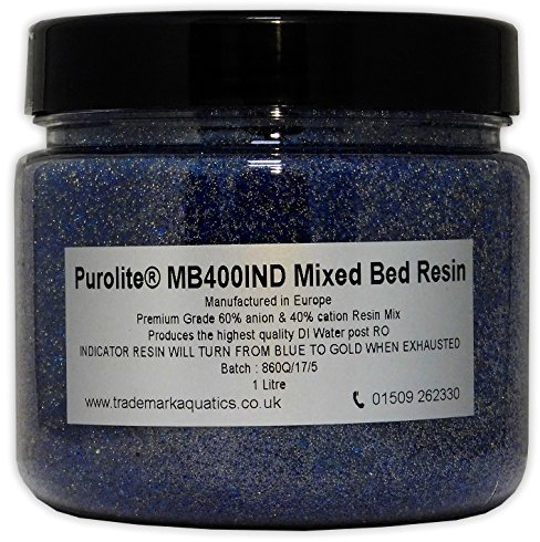 Purolite Mixed Bed Indicator Resin 1L Tub