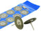 Lot de 10 disques de coupe rotatifs avec revêtement diamant de 40 mm