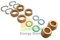 Kit di raccordi auto cartellanti per tubazione flessibile inox DN 16
