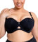 Curvy Kate Women's Boost Me Up Balconette Bra, Opaque, Black, 34J
