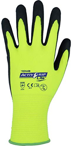 TOWA ActivGrip Lite Arbeitshandschuhe Handschuhe Montagehandschuhe 12 Paar im Pack (10)