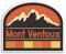 2 x 10 cm breite Mont Ventoux Vinyl-Aufkleber – Frankreich Französische Berge Ski Reisen Urlaub Aufkleber #77399