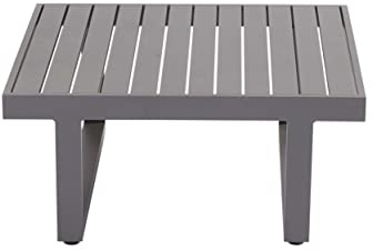 Lc Garden »Bondino« Living Loungetisch 70x70x48cm Aluminium anthrazit