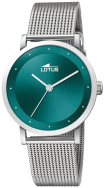 LOTUS Reloj Mujer 18790/6 Trendy Caja de Acero Inoxidable 316l Plateado Correa de Acero Inoxidable 316l Plateado