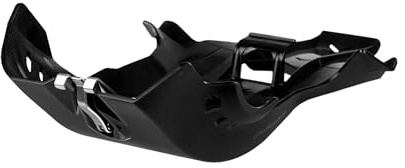 POLISPORT Fortress 8475100001 Engine Protection Plate with Connecting Rod Protection Made of Heavy Duty and Durable Lightweight Plastic, Compatible with Motorcycles Sherco in Black