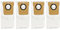 AYBAL Compatible con Xiaomi Mi Robot Mop 2 Ultra Dust Bag Accesorios Robot Aspirador Mijia STYTJ05ZHM Bolsa de Basura Bolsa de vacío Pieza de Repuesto (Color : 4PCS)