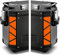 Rifrangenti Adesivi compatibili con Valigie Laterali GIVI TREKKER OUTBACK 48 37 ltr Motorrad (Arancione)