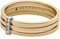 Skagen - Kariana zweifarbiger Edelstahl-Bandring für Damen, SKJ1672998
