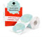 Phomemo M110 M120 M200 M220 M221 Welliges rundes Kreis-Etikett – Thermo-Etiketten für Preis, Name, Adresse, Logo, Barcode, 50 mm x 50 mm, grüner Farbverlauf (1 Rolle)