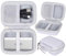Khanka Hard Carrying Case Replacement for Anker Nano Power Bank 5,000mah / Anker Power Bank 621 Charger,Protective Storage Travel Cover for Anker 5000mAh,22.5w / 12W Portable Charger(White,Case Only)