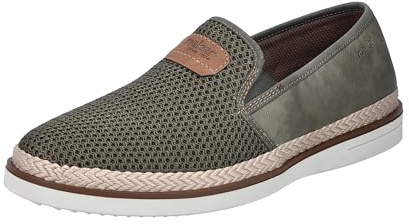 Rieker Herren Slipper B2366-54 grün Gr. 46