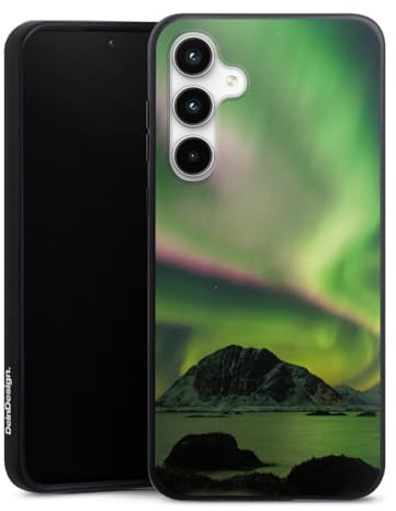 DeinDesign Organic Case Bio Hülle Nachhaltige Handyhülle kompatibel mit Samsung Galaxy A35 5G Polarlichter Himmel Nordlicht