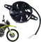 Ventole elettriche per radiatori, radiatore olio moto,Ventilatore termico elettrico - per olio di raffreddamento ad acqua per ventola di raffreddamento del radiatore per moto DC 12V per moto