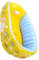 BESTonZON Gonflable pour bébé bébé Piscine Gonflable Nourrisson Piscine d'eau pour bébé Pool Bain Bebe Bath Piscine intérieure pour bébé Piscine bébé PVC Yellow