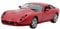 CHENXIAOLAN Modèles à l'échelle Miniatures Modèle De Voiture en Alliage Supercar Toscan T440R 2003 Ornements De Scène Garage Souvenirs De Collection De Fans 1:43 Réplique de Véhicule