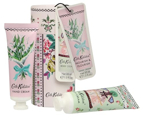 Cath Kidston Hand & Body Cream 2x 30ml | Shea Butter Body Cream, Vitamin E, Fragrance, Beauty Gift, Travel Size, Cruelty and Vegan Friendly