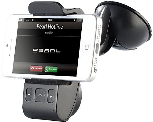 Callstel Elettronica - automobile dispositivo vivavoce: Vivavoce BFX-40.H con Bluetooth e supporto per smartphone (dispositivo, per automobile, Porta cellulare Veicolo Con)