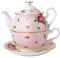 Royal Albert 40002520 Modern Vintage Tea for One, Rose Pink