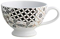 Brandani 53183 Alhambra tazza da colazione, Stoneware, multicolore