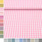 MAGAM-Stoffe Mona Vichy-Karo groß Baumwollstoff Oeko-Tex Meterware 50cm (03. Rosa)
