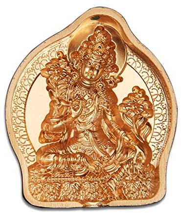 Gandhanra Tibetische TSA TSA Form,Mini Buddha Form,Buddha Schablone,Kupferform für die Herstellung von Ton Buddha Statue,Buddhismus Ritual,Grüne Tara
