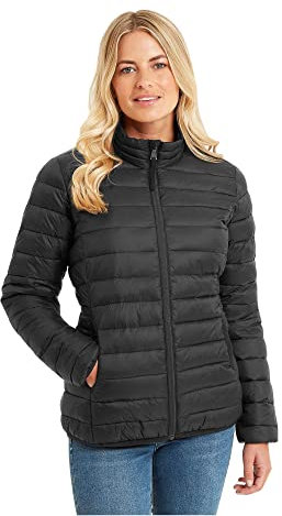 TOG24 Gibson Lightweight Padded Jacket for Women, Ultra Warm, Supersoft, with Eco-Friendly Filling, Wind Resistant, Two Lower Pockets