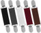 5 Pièces Pince a Cardigan Clips de Robe dos Cordon Elastique Cardigan Collier Clips Vintage Polyester Châle Pull Clip Cardigan Attache Gants Enfant Femmes Hommes Filles Garçons