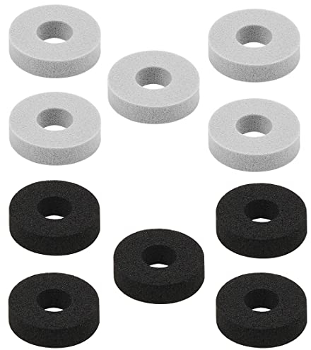 10 Stück Thumbstick Stoßdämpfer Aim Assist Ringe, Thumbstick Stoßdämpfer Zubehör, PS5 Controller Zubehör, Kompatibel mit Xbox One/Switch Controller, Zubehör Joysticks