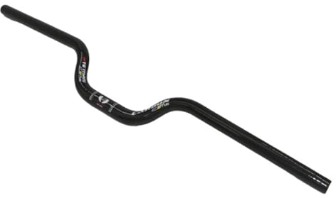 Rise 70mm Mountainbike Rennrad Lenker 25.4/31.8mm MTB Carbon Riser Bar U-förmig 600-700mm Radsport Rennlenker XC DH Fahrradlenker (Color : 31.8mm, Size : 600mm)