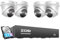 ZOSI IP Camera C225 4 pcs WiFi 5MP NVR 8ch 2TB HDD