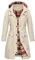 Tuopuda Parka Imperméable Femme Longue Coupe Vent avec Capuche Veste de Pluie Printemps Automne Manteau mi Saison Vêtements d'Extérieur Zippé pour Camping Randonnée Pêche Sport, kaki, L
