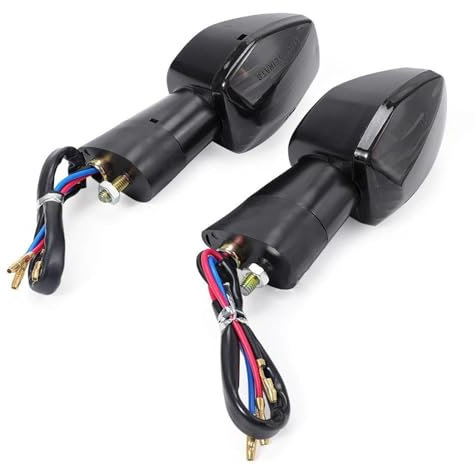 Moto Indicatore Indicatori Luce di Direzione per Moto per H&Onda per CB600F per CB600S per Hornet 600/599 2002-2013 per CB900F per Hornet 900/919 2002-2007 Luci Stop(Fumo)
