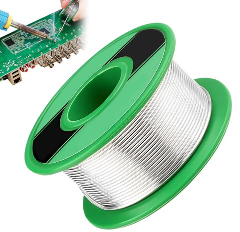 Alambre de Soldadura sin Plomo, 1mm 50g Hilo Estaño para Soldar